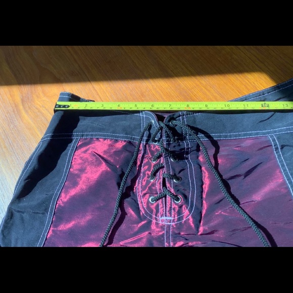 Jealousy Drawstring Closure Faux Silky Feel Shorts - Picture 15 of 16